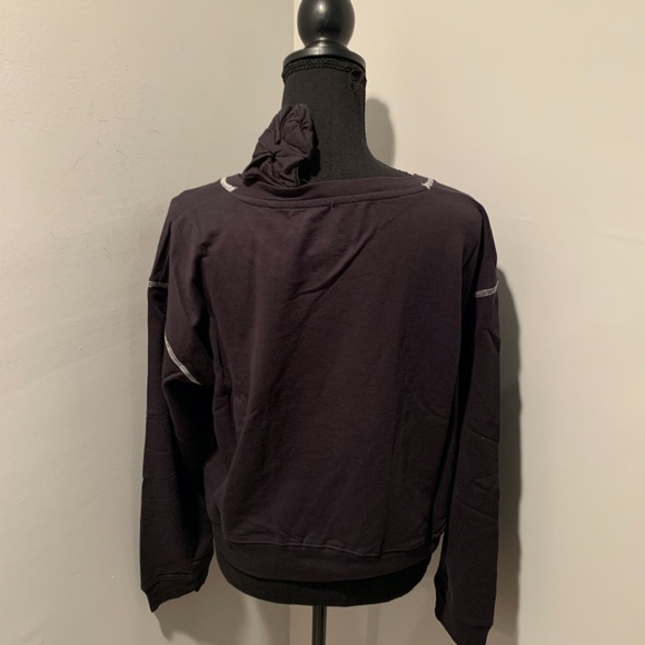 Sundown by Splendid Jada Pullover Black XL NWT - Picture 3 of 6